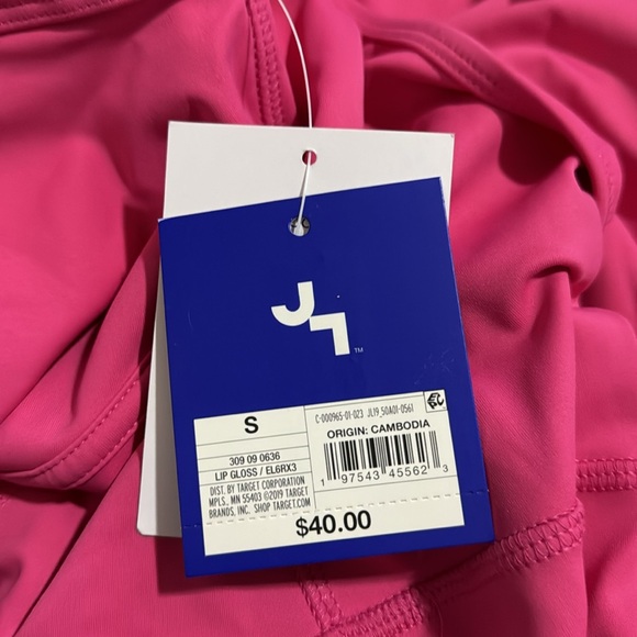 Joy Lab Corset Bodysuit Pink Athleisure Yoga Sleeveless 2023 NWT-Small - Picture 10 of 10